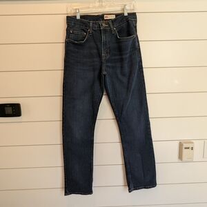 Wrangler Men's Slim Straight Jeans Dark Wash 29 X 30 Western